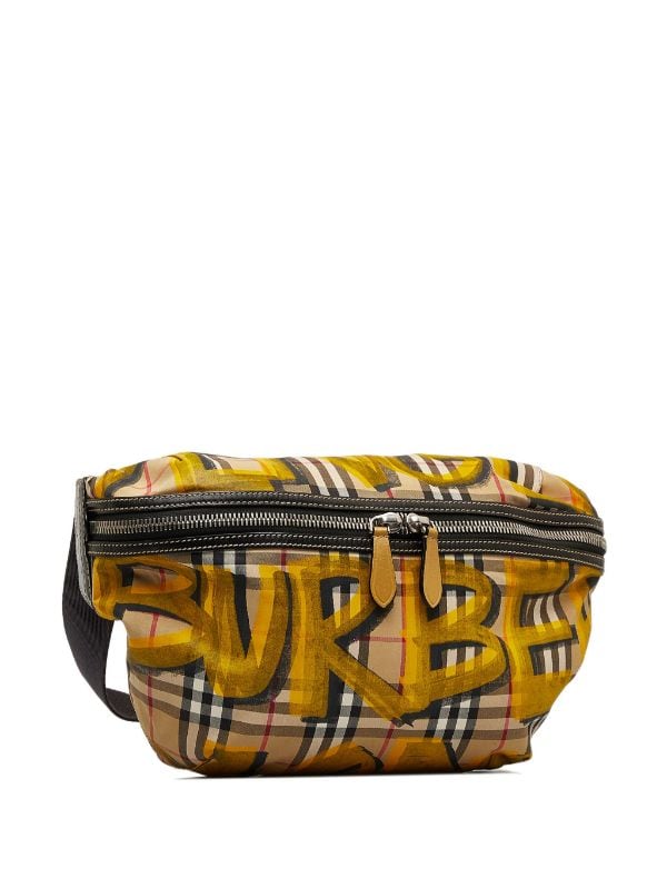 Burberry graffiti sales belt