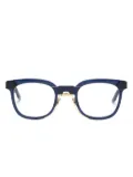 Kuboraum N14 square-frame glasses - Blue