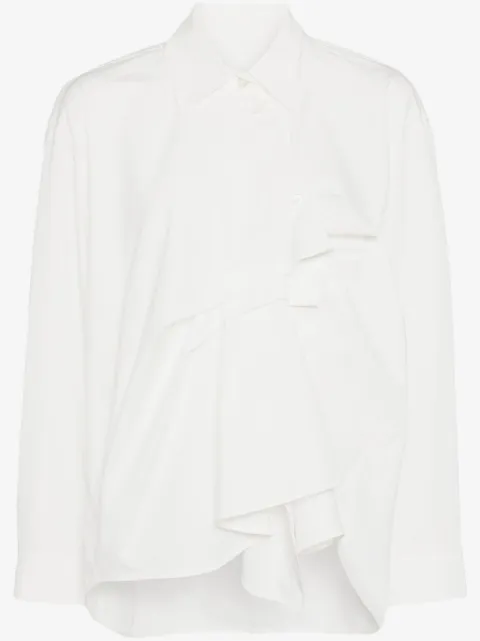 JNBY blusa con detalle fruncido
