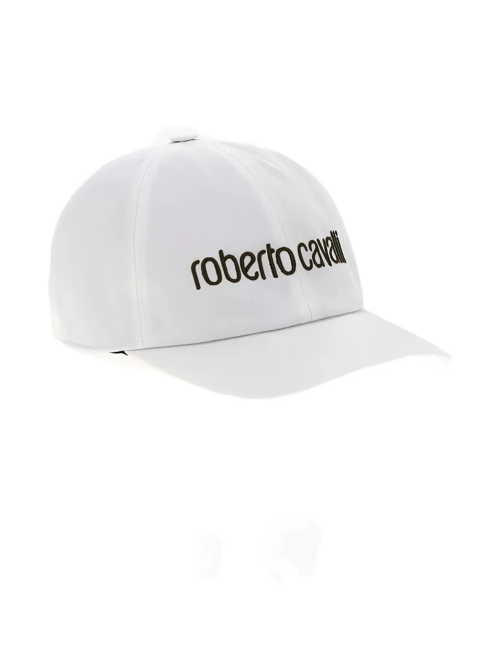Roberto Cavalli Logo-embroidered Baseball Cap In White