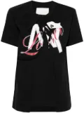 3.1 Phillip Lim NY Lover Sliced T-shirt - Black
