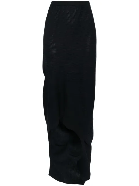 Issey Miyake Aerate asymmetric skirt