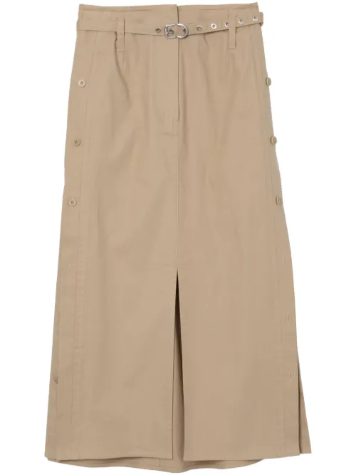 Jupe mi-longue à taille ceinturée - 3.1 Phillip Lim - Modalova