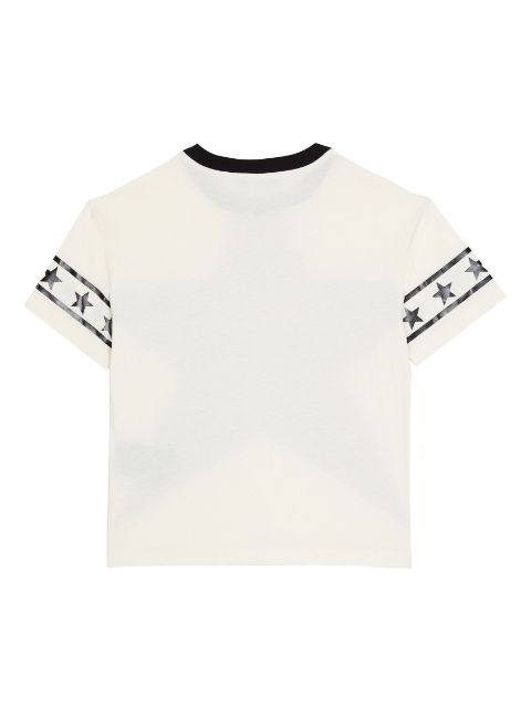 star-print cotton T-shirt