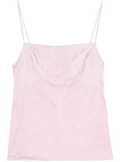 Jil Sander floral-lace camisole