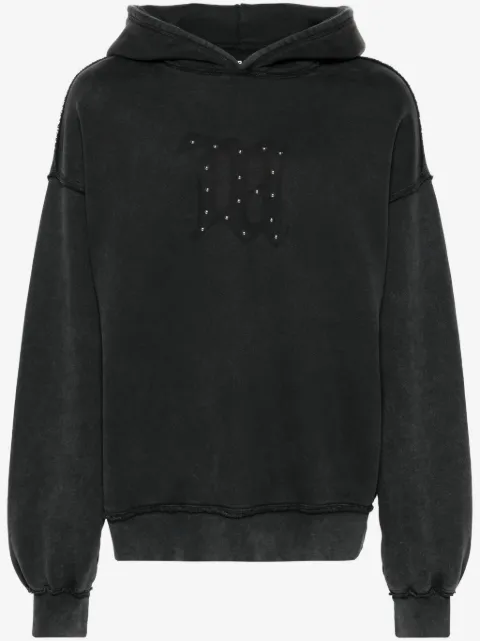 MISBHV logo-print cotton hoodie