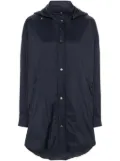 Herno hooded lightweight Parka coat - Blue