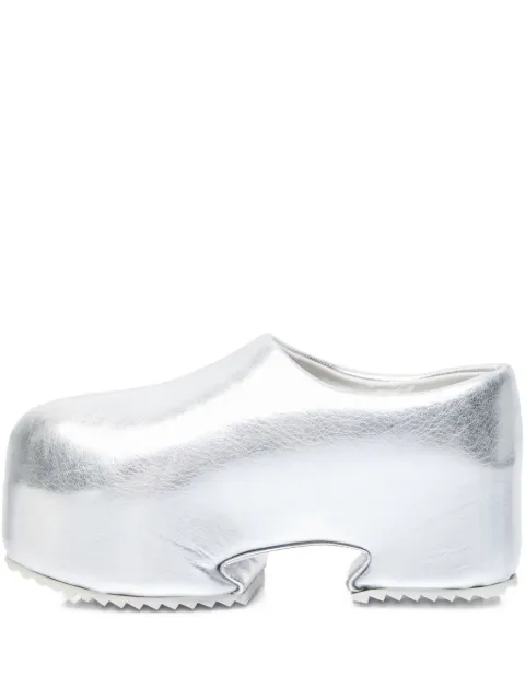 YUME YUME metallic-finish pumps