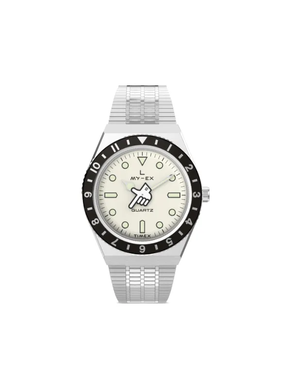 TIMEX Q Timex Reissue 38mm men stainless steel One Size Silver