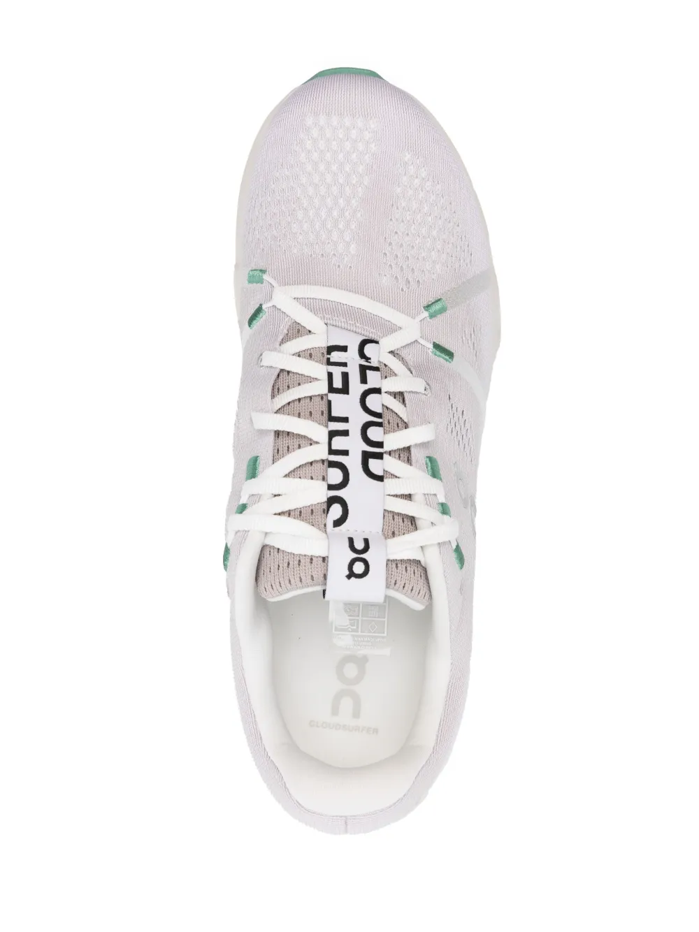 On Running Cloudsurfer Knitted Sneakers In Grey