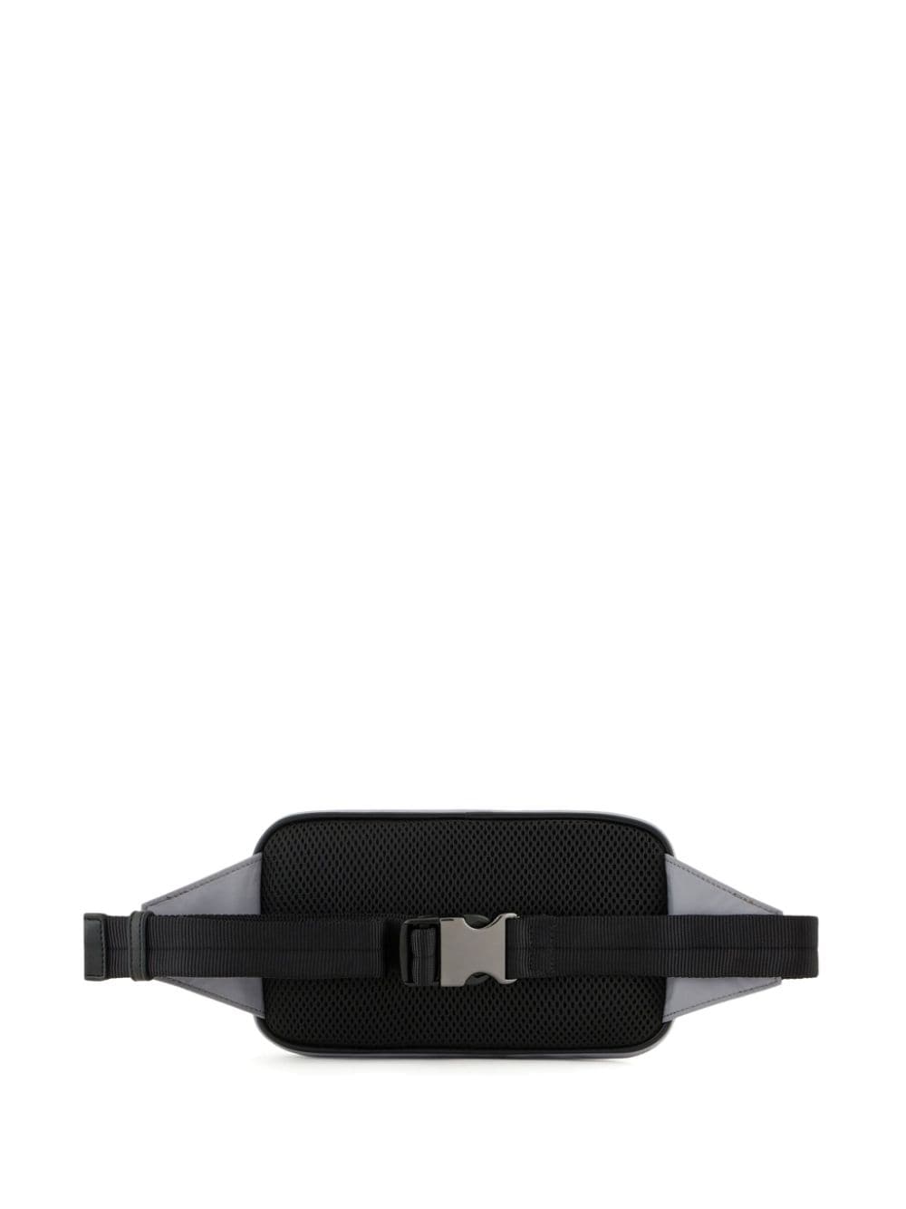 Shop Emporio Armani Logo-appliqué Belt Bag In Grey