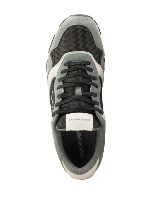 Armani sneakers grijs best sale