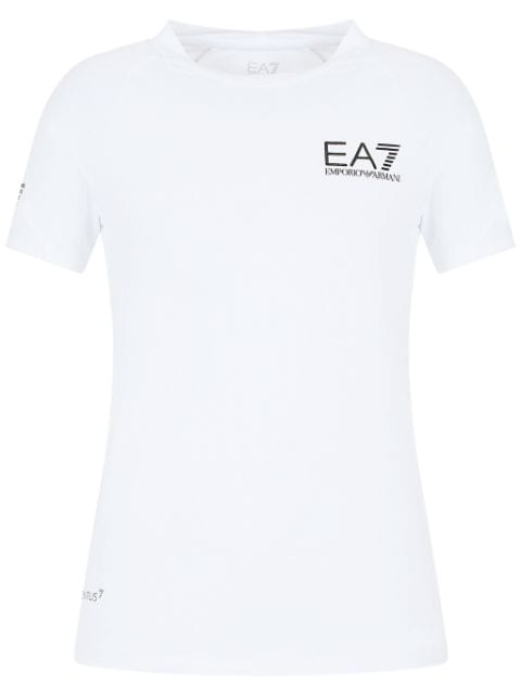 Ea7 Emporio Armani t-shirt med logotyp