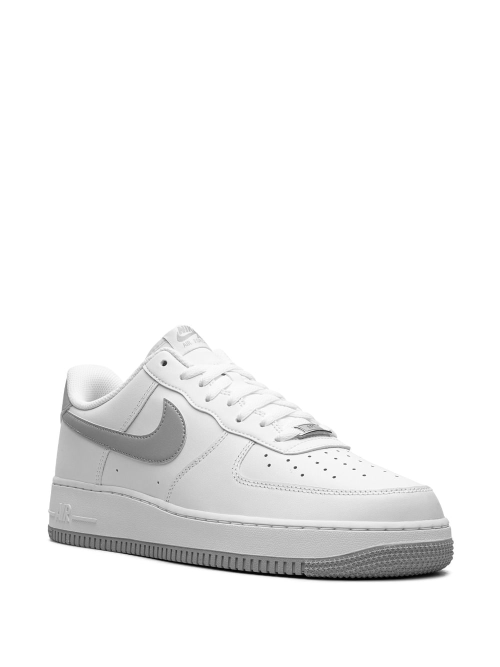 Shop Nike Air Force 1 Low '07 "white/light Smoke Grey" Sneakers