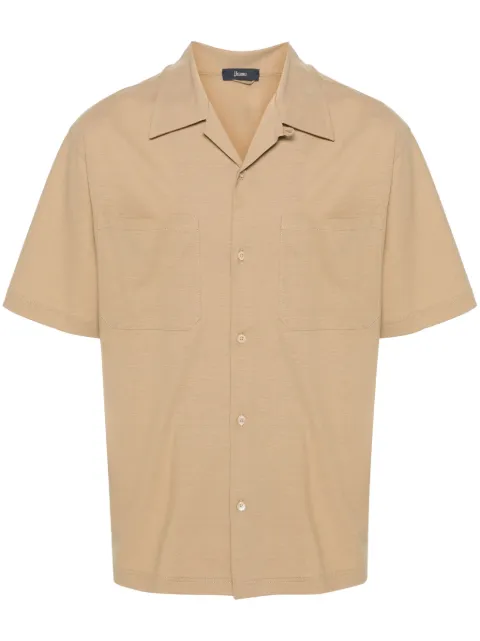 Herno short-sleeve cotton shirt