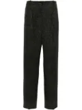 CHANEL Pre-Owned 2002 wool-blend wide-leg trousers - Grey