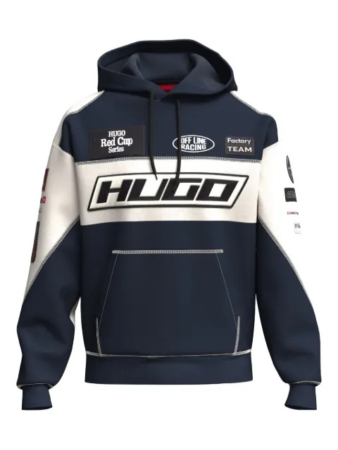 HUGO Moletom com aplicação de logo