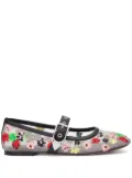 3.1 Phillip Lim ID Flowerworks mesh ballerina shoes - Neutrals