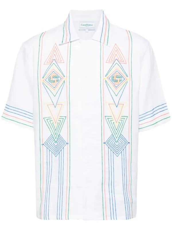 CASABLANCA シャツ M 美品 casablanca シルクシャツ M - メルカリ