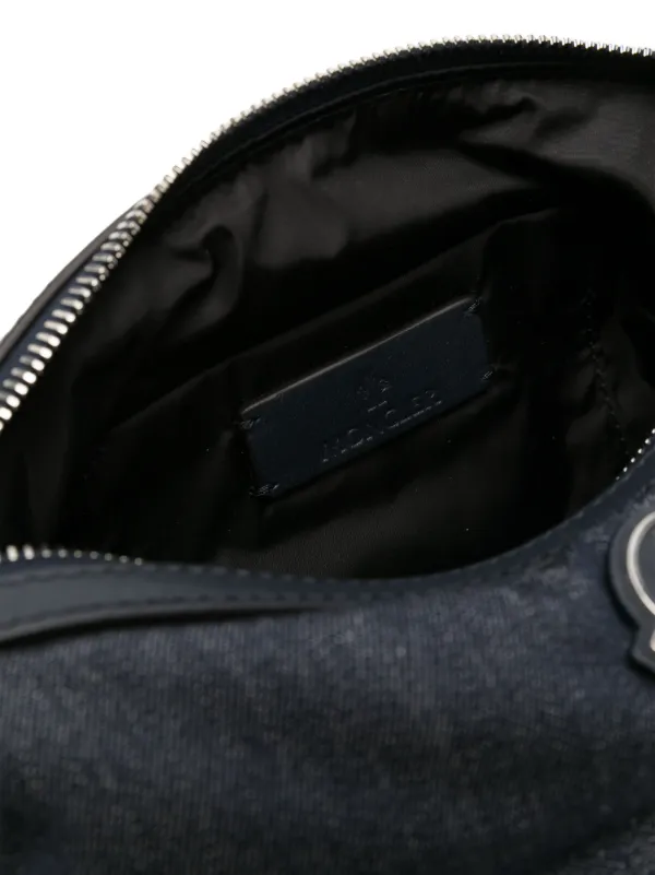 MONCLER 直営OUTLET2023 コレクション(KEON)ショルダーバッグ Moncler Keoni デニム ショルダーバッグ | ブルー | FARFETCH JP