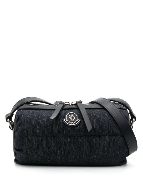 Moncler Keoni Denim Crossbody Bag | Blue | FARFETCH