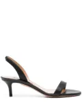 Aquazzura So Nude 50mm leather sandals - Black