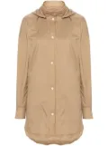 Herno hooded lightweight Parka coat - Brown