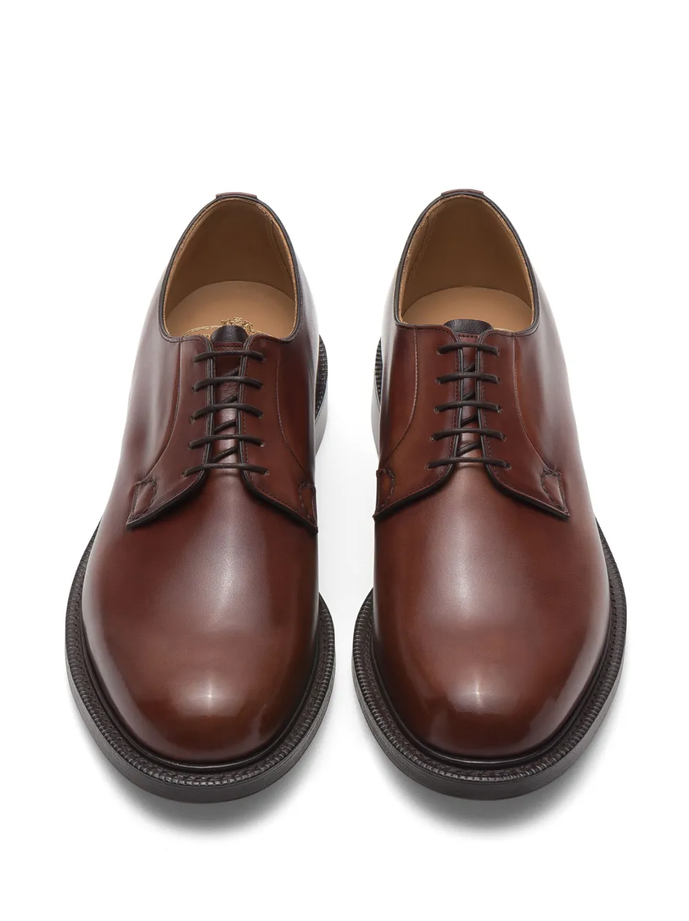 Shop Church's Shannon Leather Derby Shoes In Brown