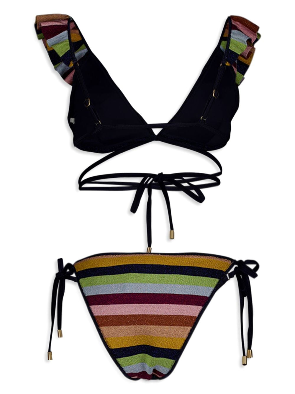 Shop Zimmermann Alight Bikini In Schwarz