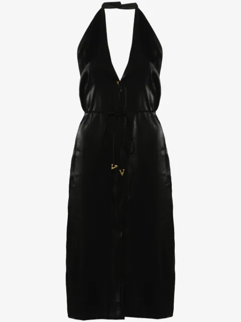 AERON Seraphine belted midi dress 
