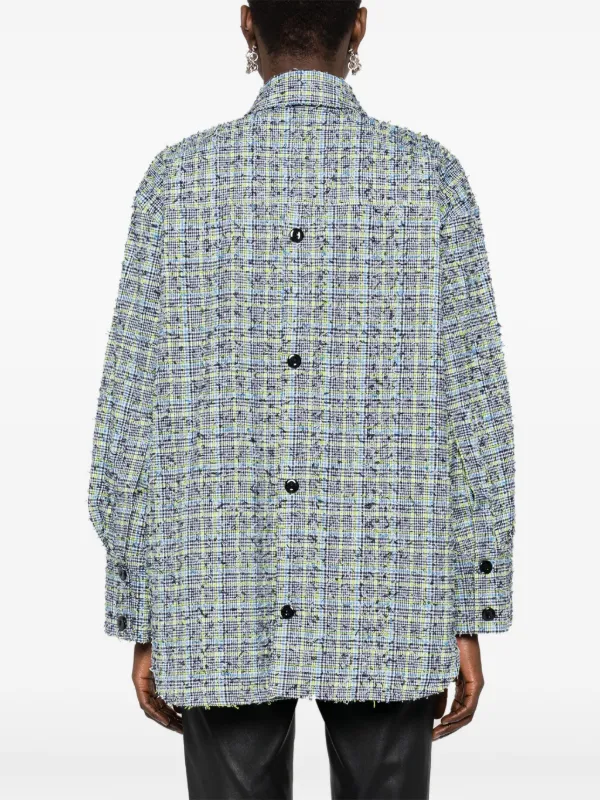 Stine Goya Phoenix plaid-check Shirt - Farfetch