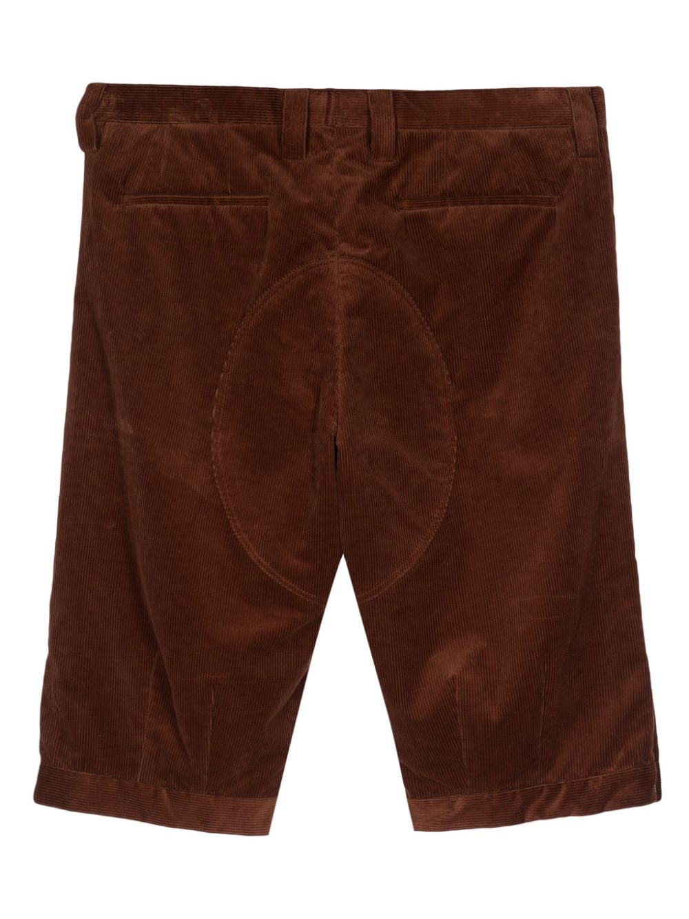 Rier Ribfluwelen bermuda shorts - Bruin