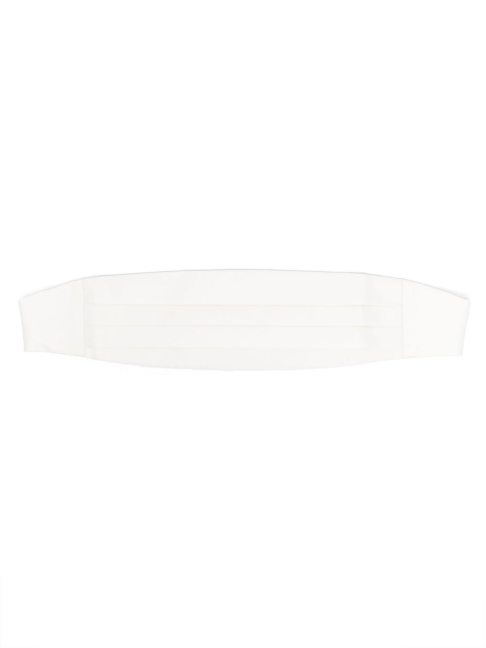 Tagliatore pleated cummerbund - Neutrals