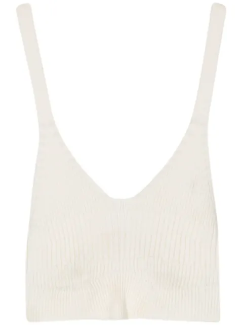 AERON Joan cropped knitted bralette