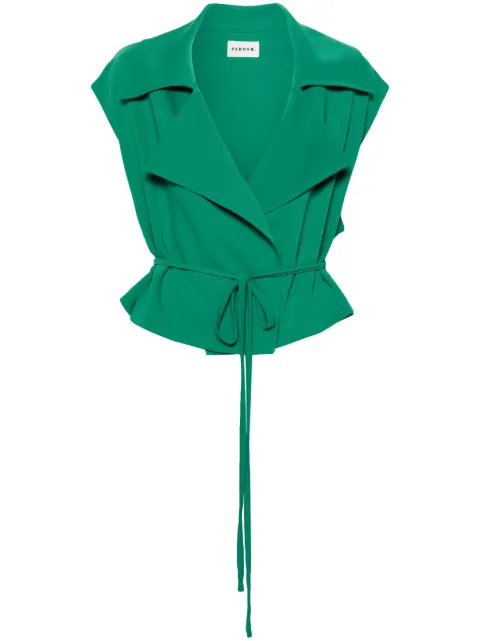 P.A.R.O.S.H. tied cady gilet