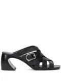 3.1 Phillip Lim ID 65mm open-weave leather mules - Black