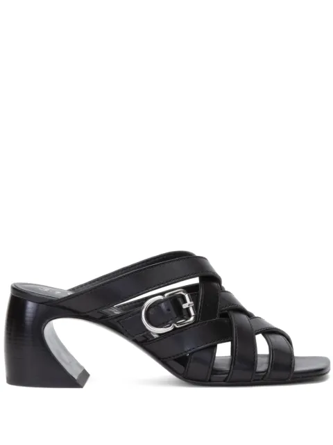 3.1 Phillip Lim ID 65mm open-weave leather mules