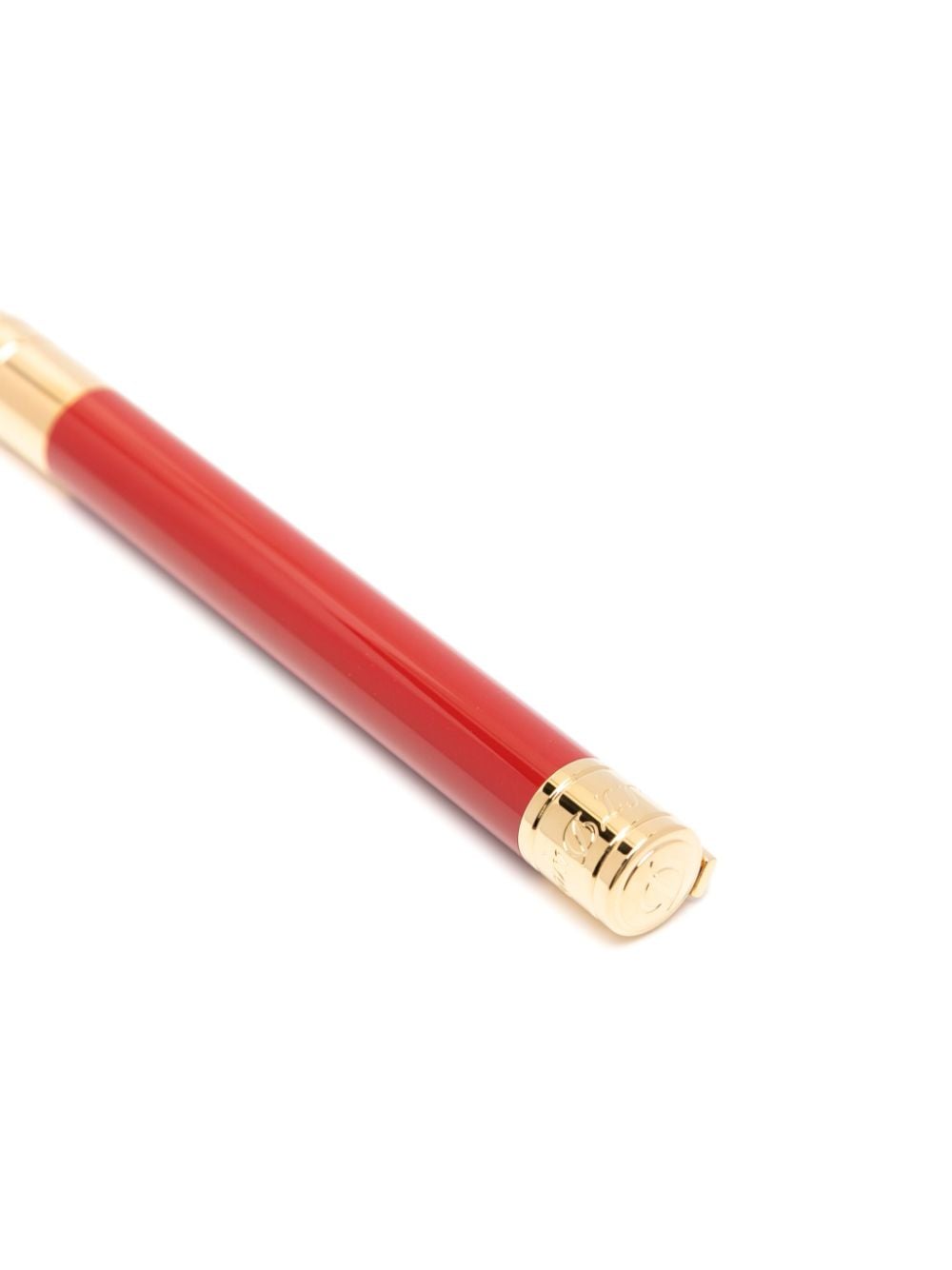 Shop St Dupont Dragon D-initial Ballpoint Pen In Red