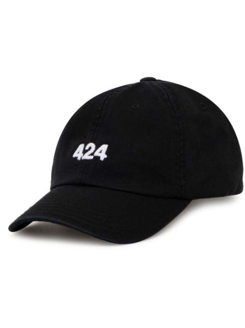 424 logo-embroidered cap