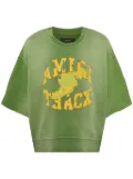 AMIRI crew-neck short-sleeve sweatshirt - Green