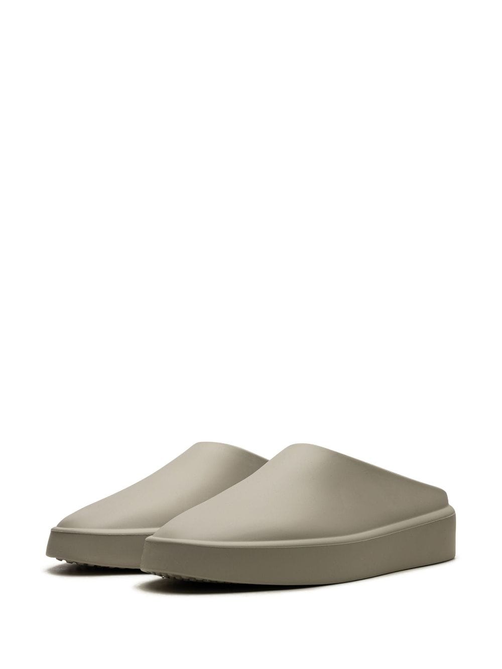 Shop Fear Of God The California Slippers In Grey