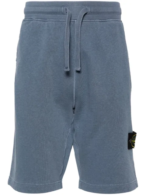 Stone Island short de sport à patch Compass