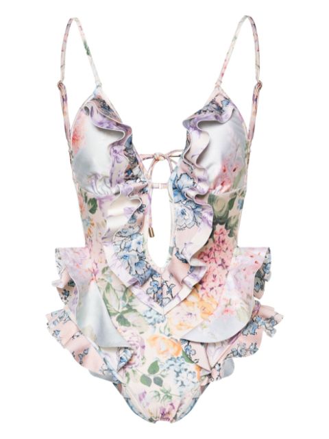 ZIMMERMANN Halliday frilled swimsuit