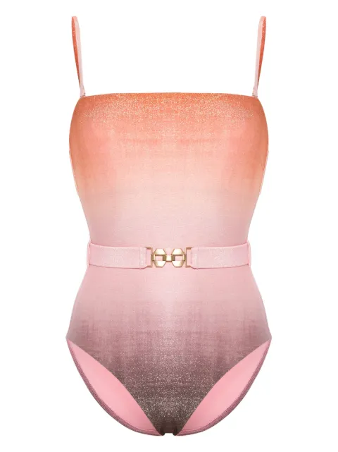 ZIMMERMANN traje de baño Golden Metallic