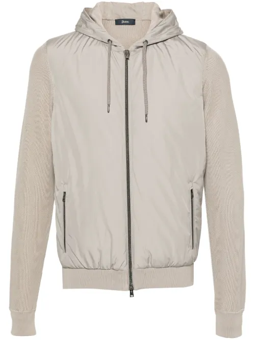 Veste à empiècements contrastants - Herno - Modalova