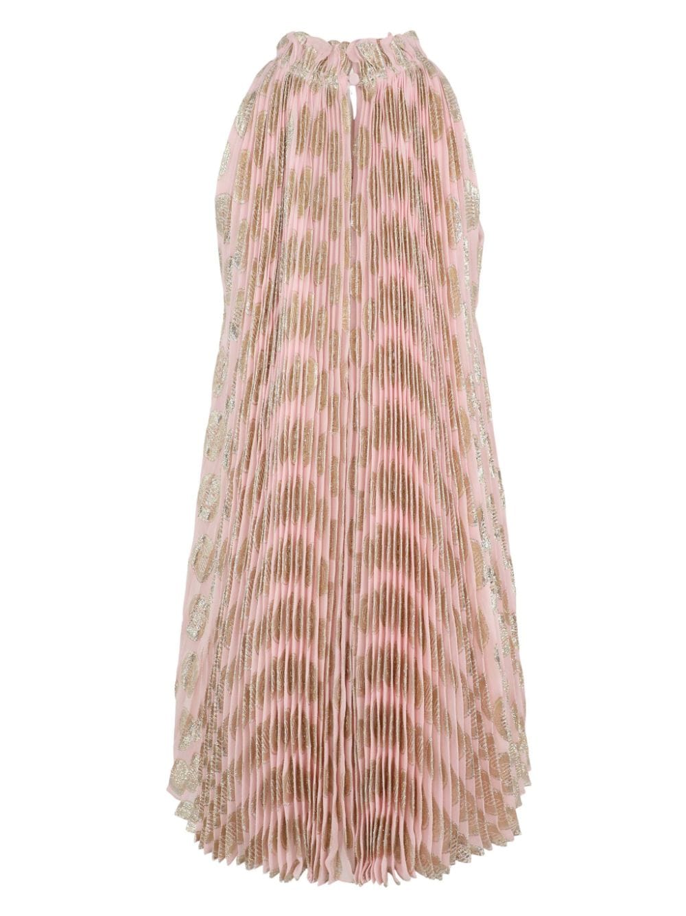 Alexis Isatta murex shell-print minidress - Roze