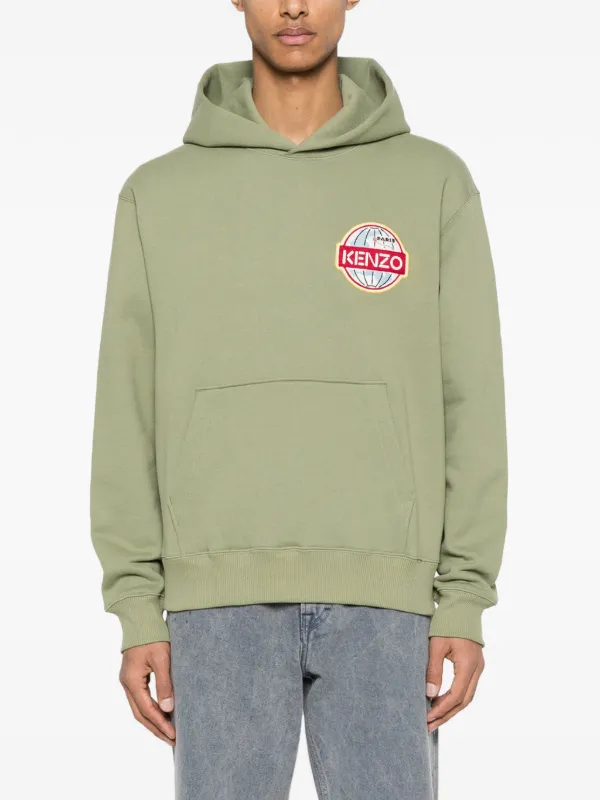 Kenzo Travel コットンパーカー | グリーン | FARFETCH JP
