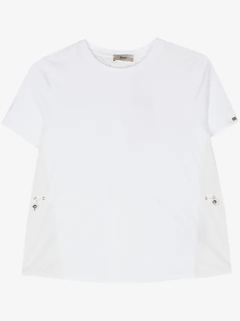 Herno contrast-panel T-shirt