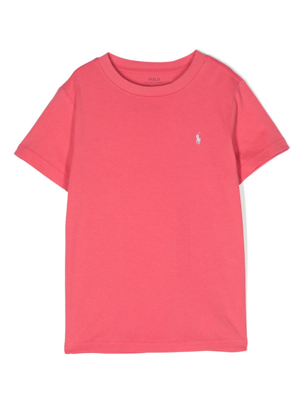 Ralph Lauren Kids Katoenen T-shirt Roze