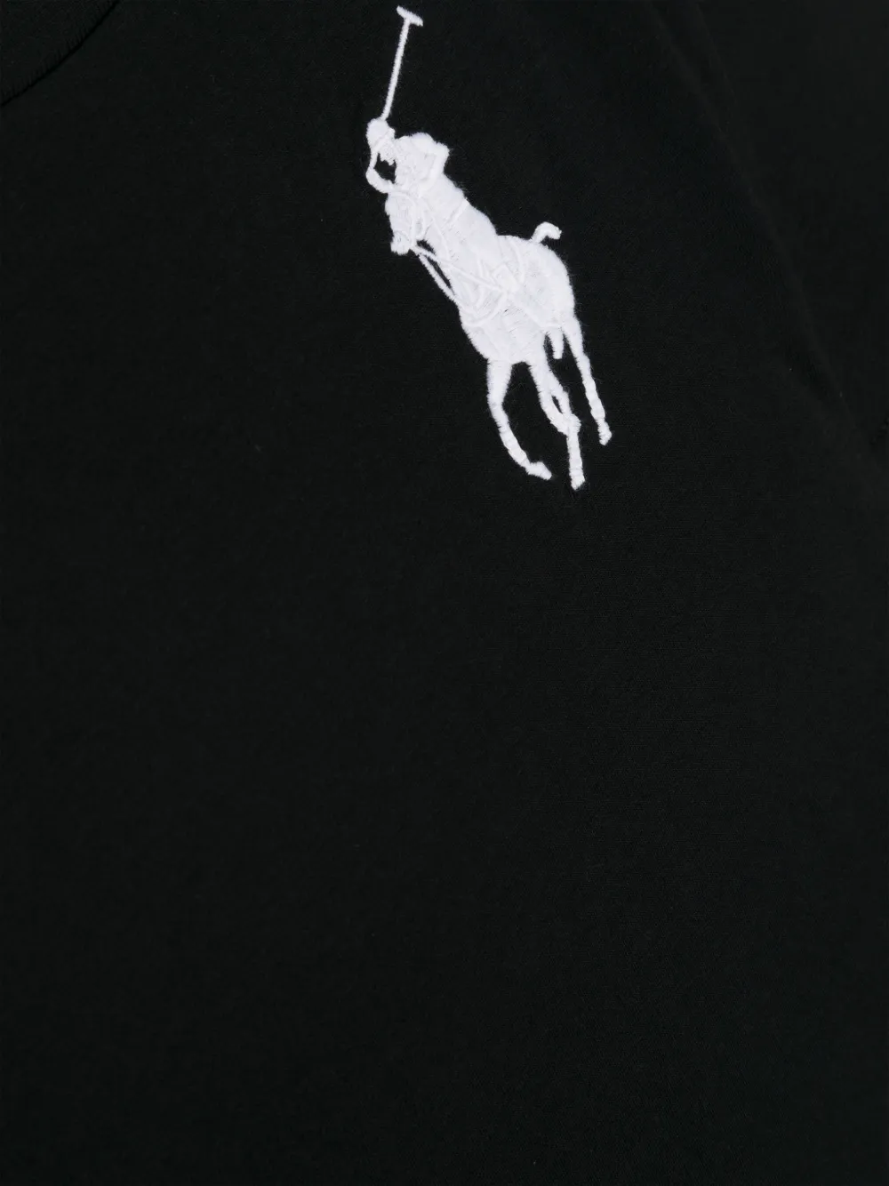 POLO RALPH LAUREN KIDS Katoenen T-shirt Zwart